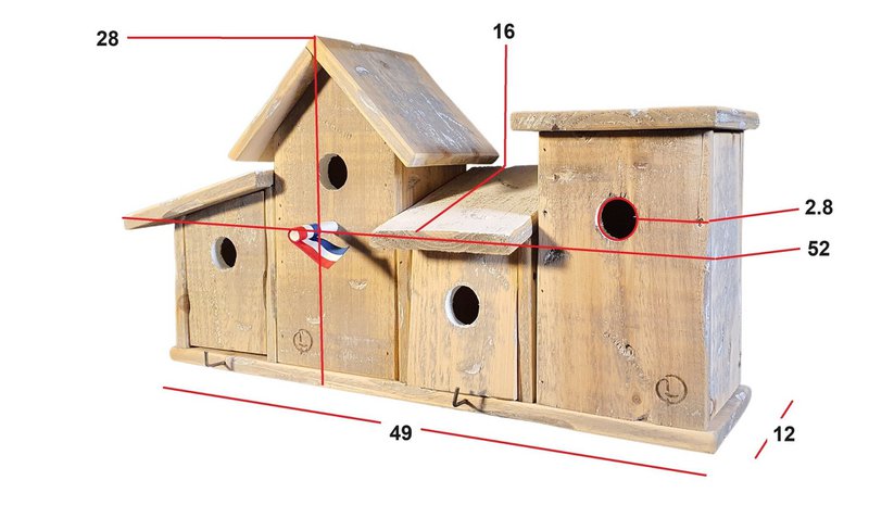 birdhouse old dutch bird village 53