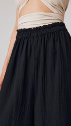 Flowy Muslin Wide-Leg Pants