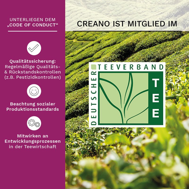 Opret Glasteekanne 1.0l inkl. 2 Teeblumen