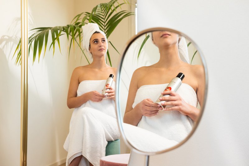 Bodylotion mousse 200 ml, jordbær-anis