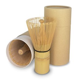 Scopa Matcha Chasen 100 setole bambù bianco/viola