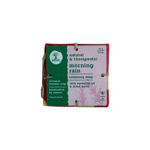 Origin Beeswax Soap Morning Rain with real rosemary leaves - 75 grams