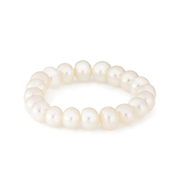 Classy White Ring