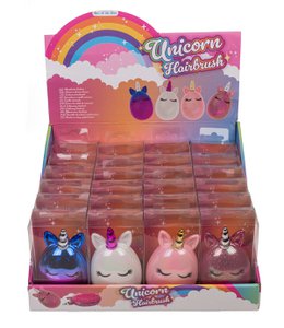 Striegel hairbrush in unicorn design