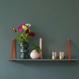 Leather shelf supports | set of 2