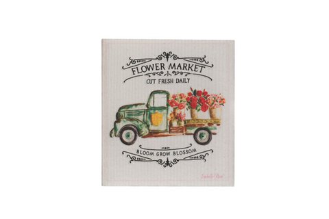 Spültuch Blumenmarkt 17x20 cm Isabelle Rose