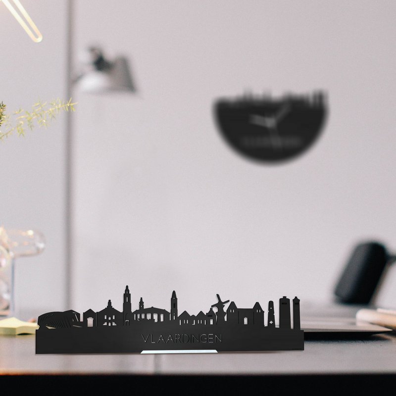 Stående Skyline Vlaardingen Sort