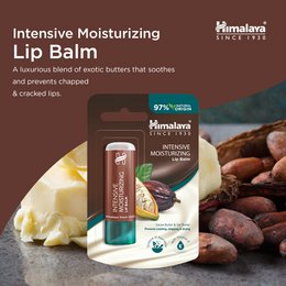 Balsamo per labbra idratante intensivo al burro di cacao dell'Himalaya - 4,5 g