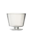 J-Line vaas Olivia - glas - transparant - Ø 19 cm