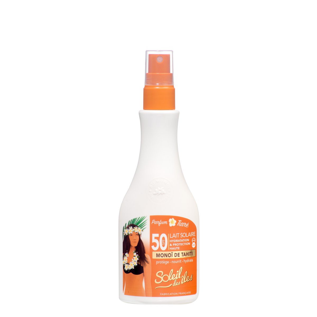 LAIT SPRAY MONOI PARFUM SOLEIL DES ILES SPF 50