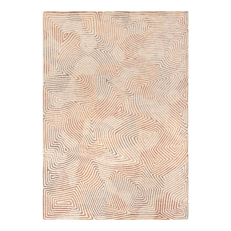 Eco Rug - Indian Sand - Rug red