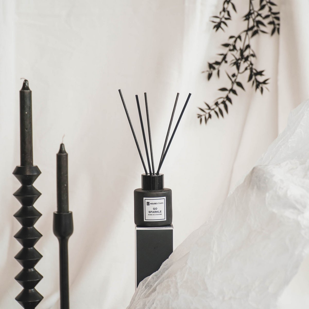 Reed Diffuser - Go Sparkle - Amber - 50 ml