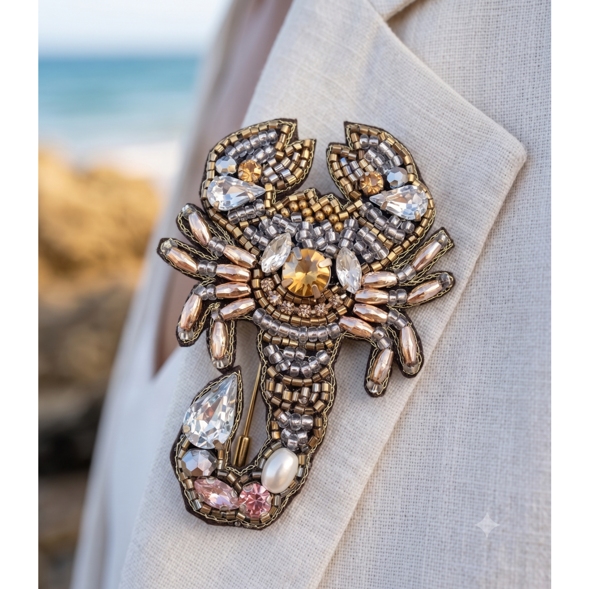 Brooch Scorpio