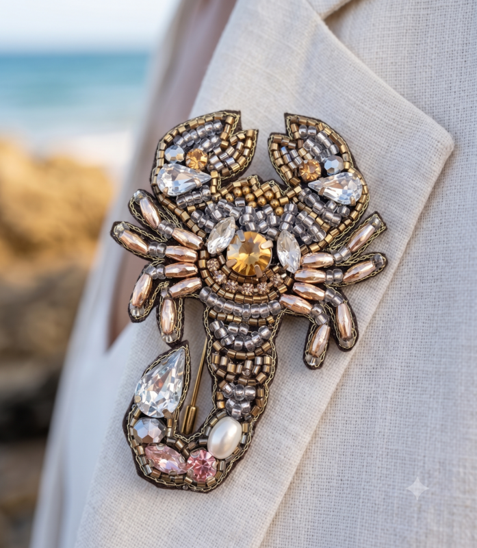 Brooch Scorpio