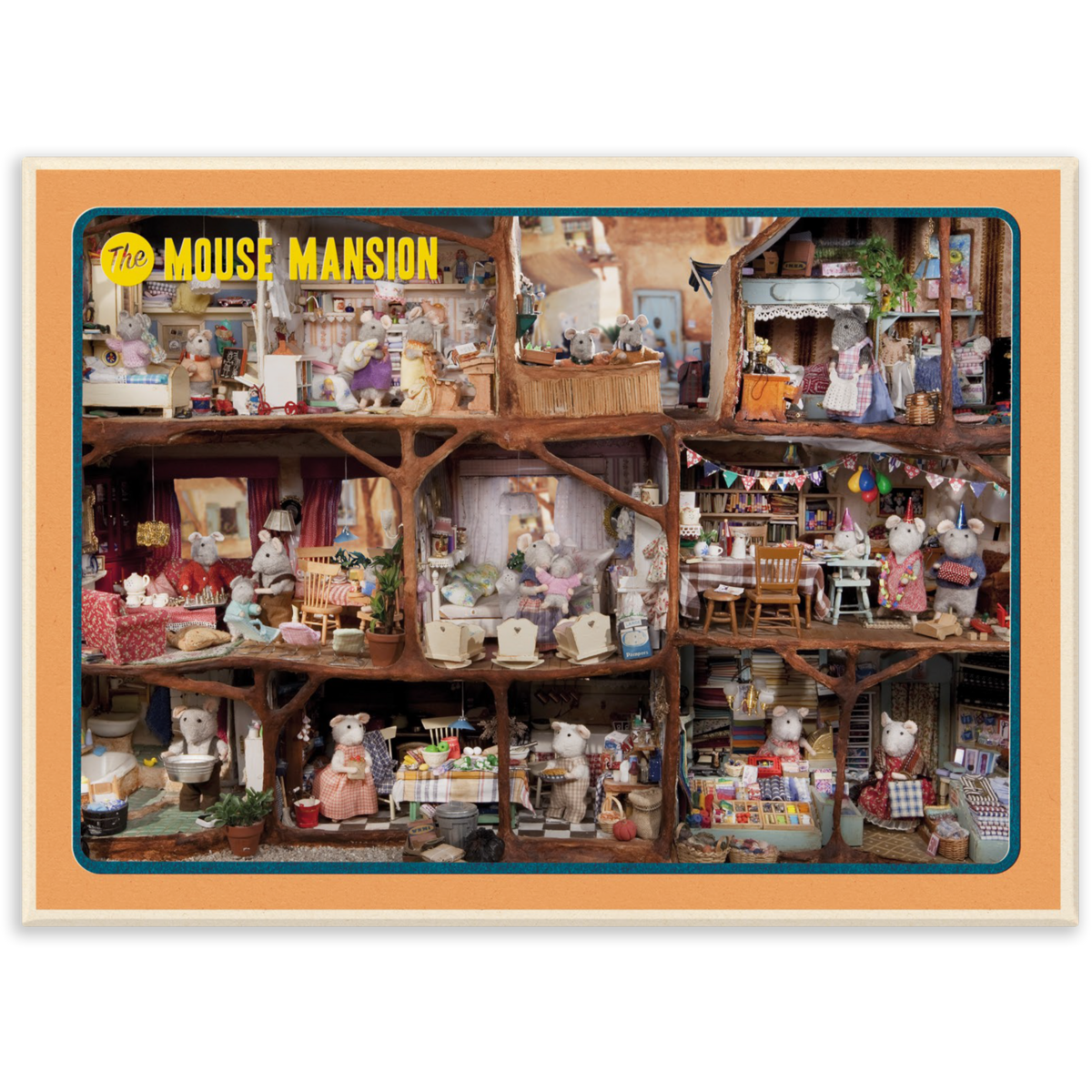 Puzzle ai vicini (1000 pezzi) - The Muizenhuis