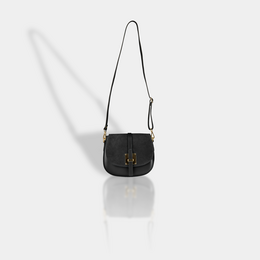Bolso de hombro "Myun" hecho de cuero genuino