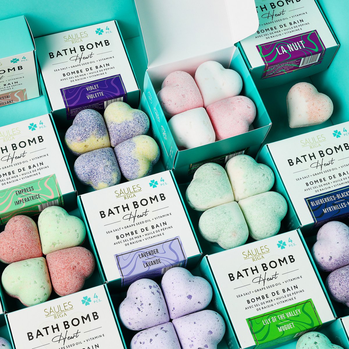 HARTSET BADBOMMEN 360g - 20 variaties