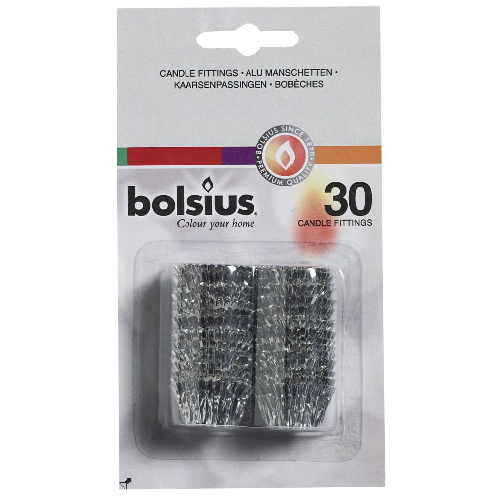 Bolsius Kerzenzubehör Blister 30 Stück