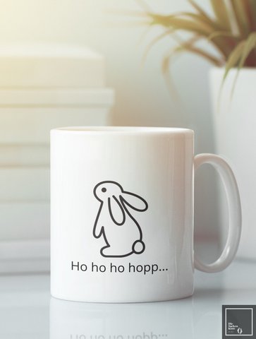 Kaffeebecher Bunny ho ho hooopp