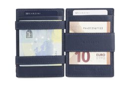 Brieftasche Essenziale ID Window Marineblau
