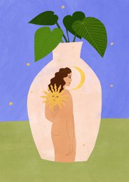 Vase Of Secrets - Kunsttryk