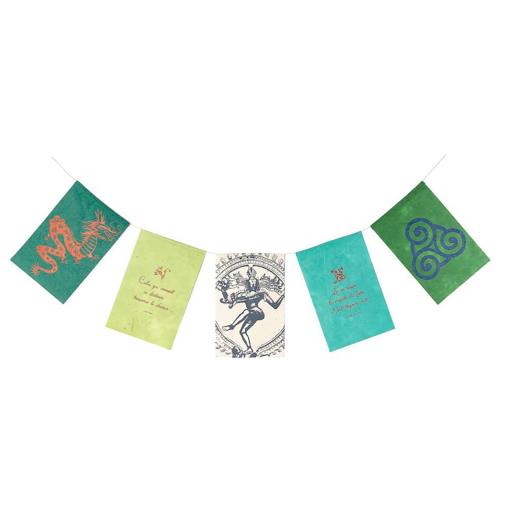 Wishing flags | Strenght | Greeting Card