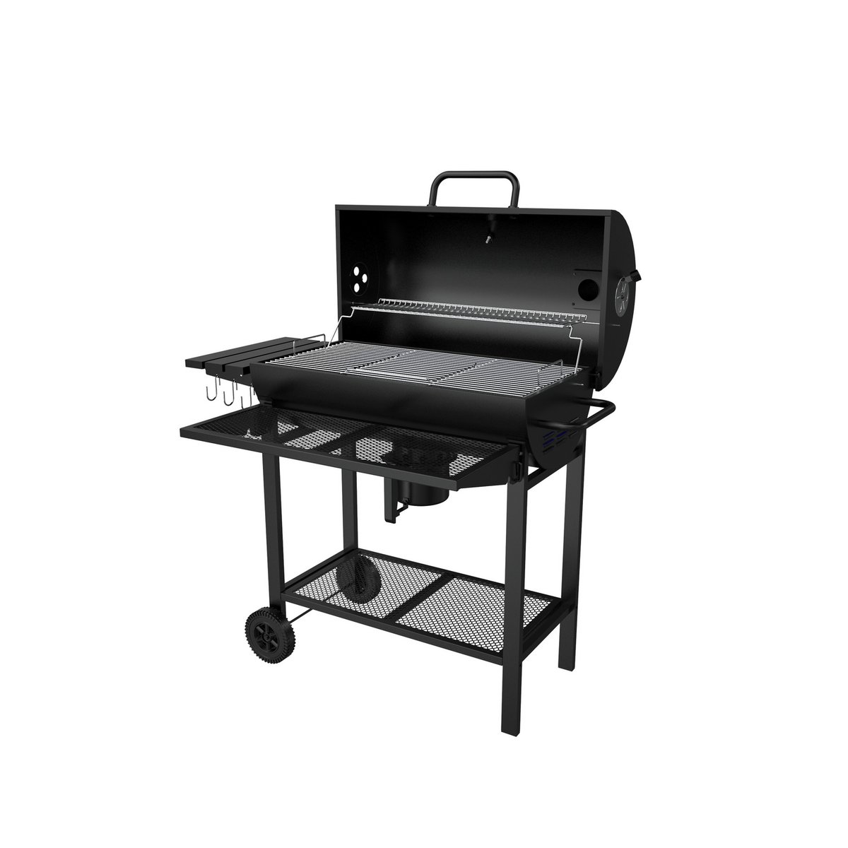 2 in 1 grill barbecue and smoker