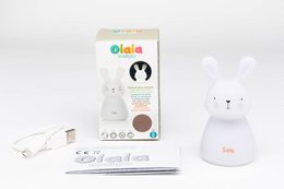 Nachtlicht - Lapin Lou - USB-Aufladung - weiß