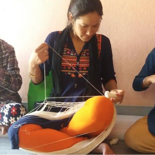 Luna-Leena Pinguin Olivia Kuscheltier – Bio-Baumwolle – 0+ – handgehäkelt in Nepal