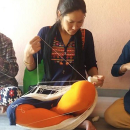 Luna-Leena Pinguin Olivia Kuscheltier – Bio-Baumwolle – 0+ – handgehäkelt in Nepal