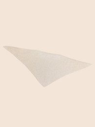 Foulard triangle uni 100% laine mérinos