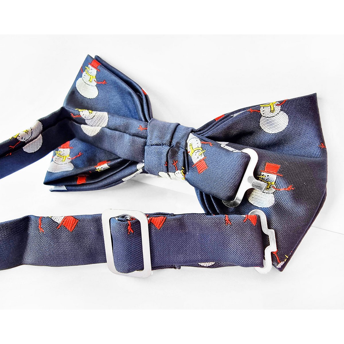 Bowtie - Blue with snowman