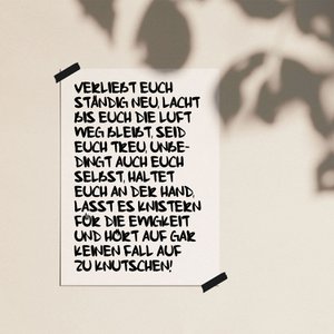 Verliebt euch / Poster