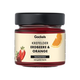 Fruit spread strawberry and orange - fruity, fresh & regional