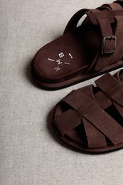 CECILY CHOCOLATE – Fisherman Bio Sandale