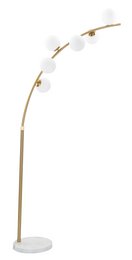 FLOOR LAMP GLAMY ARC 6 LUCI CM 130X45X220-246 1712400000