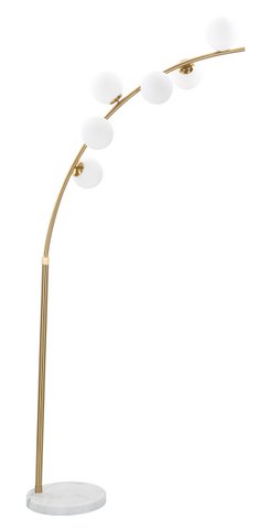 FLOOR LAMP GLAMY ARC 6 LUCI CM 130X45X220-246 1712400000