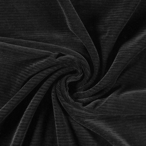 Harem | Rib cord | black