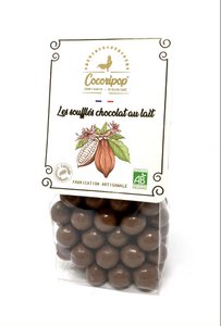 Soezen met melkchocolade