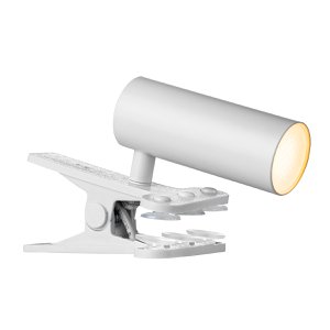 Home Sweet Home - LED-Clips-Röhren-Schreibtischlampe 5W Weiß - Flexibel
