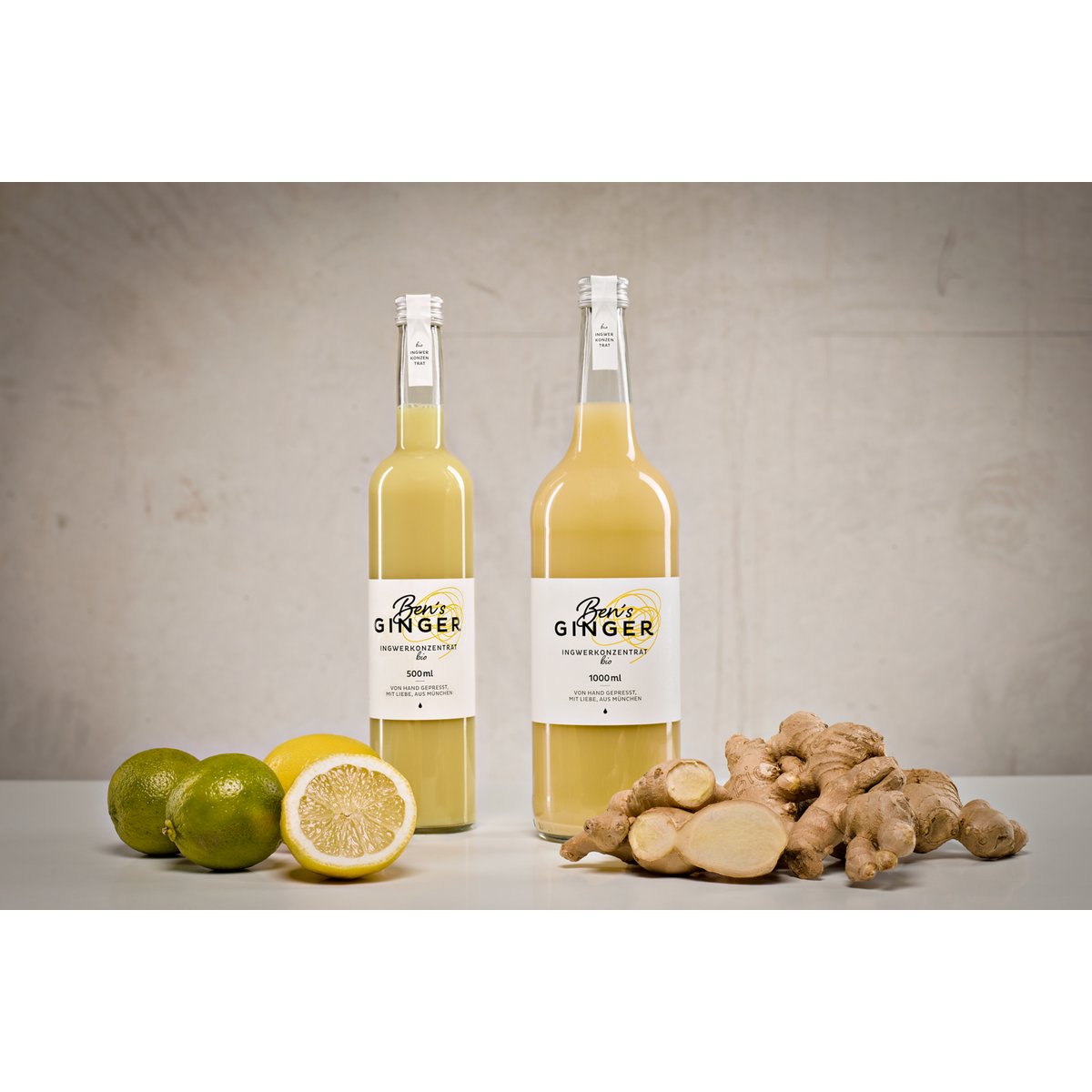 BEN'S GINGER INGWERKONZENTRAT 0,5L
