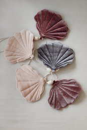 Guirlande Velours « Cosmic Pearl » avec Coquillages