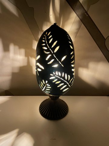 Gourd Lamp - Leaves