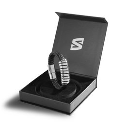 Pulsera de cuero "Helix"