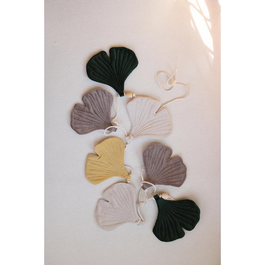 Guirlande "Autumn Vibes" aux feuilles de Ginkgo