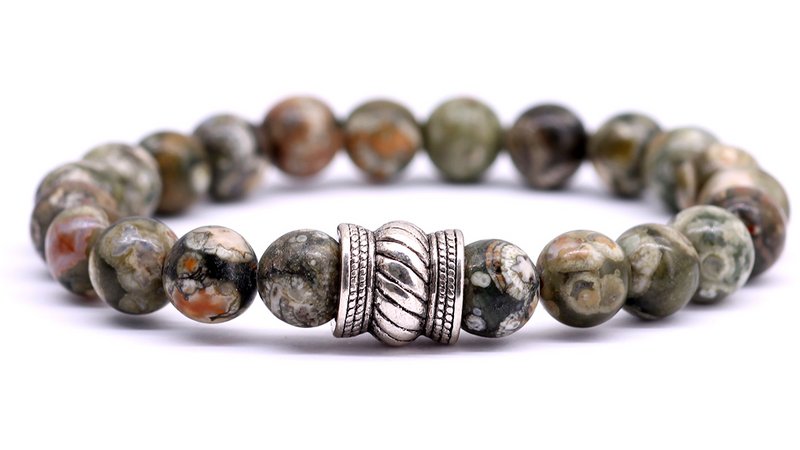 Bali Set Crazy Agate x Rhyolite