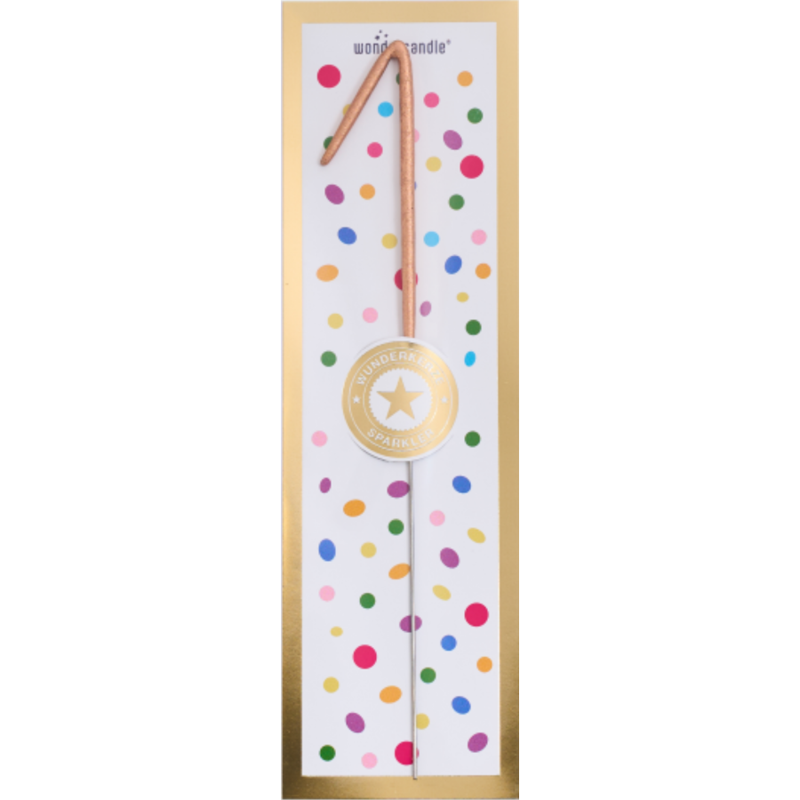 1 Tricolor gold silber rosé Wondercandle® classic