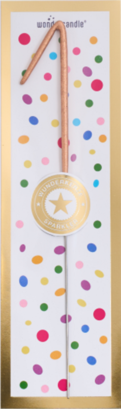 1 Tricolor gold silber rosé Wondercandle® classic