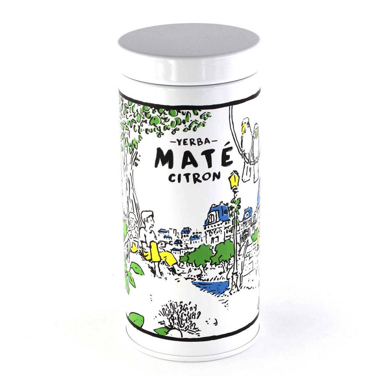Organic Lemon Mate - 100g blaszane pudełko mate