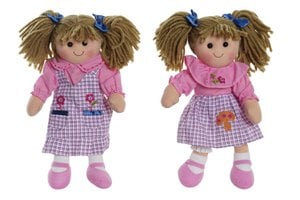 POLYESTER COTTON DOLL 24X10X35 2 ASSORT. MN192353